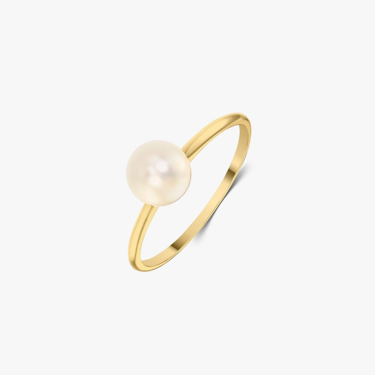Pearl Elegance arany gyűrű - Indira