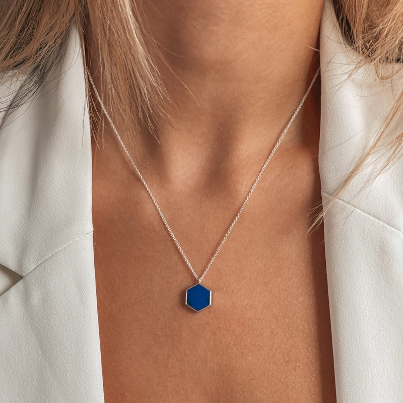 Charlotte ékszer nyaklánc - Lapis Lazuli - Indira