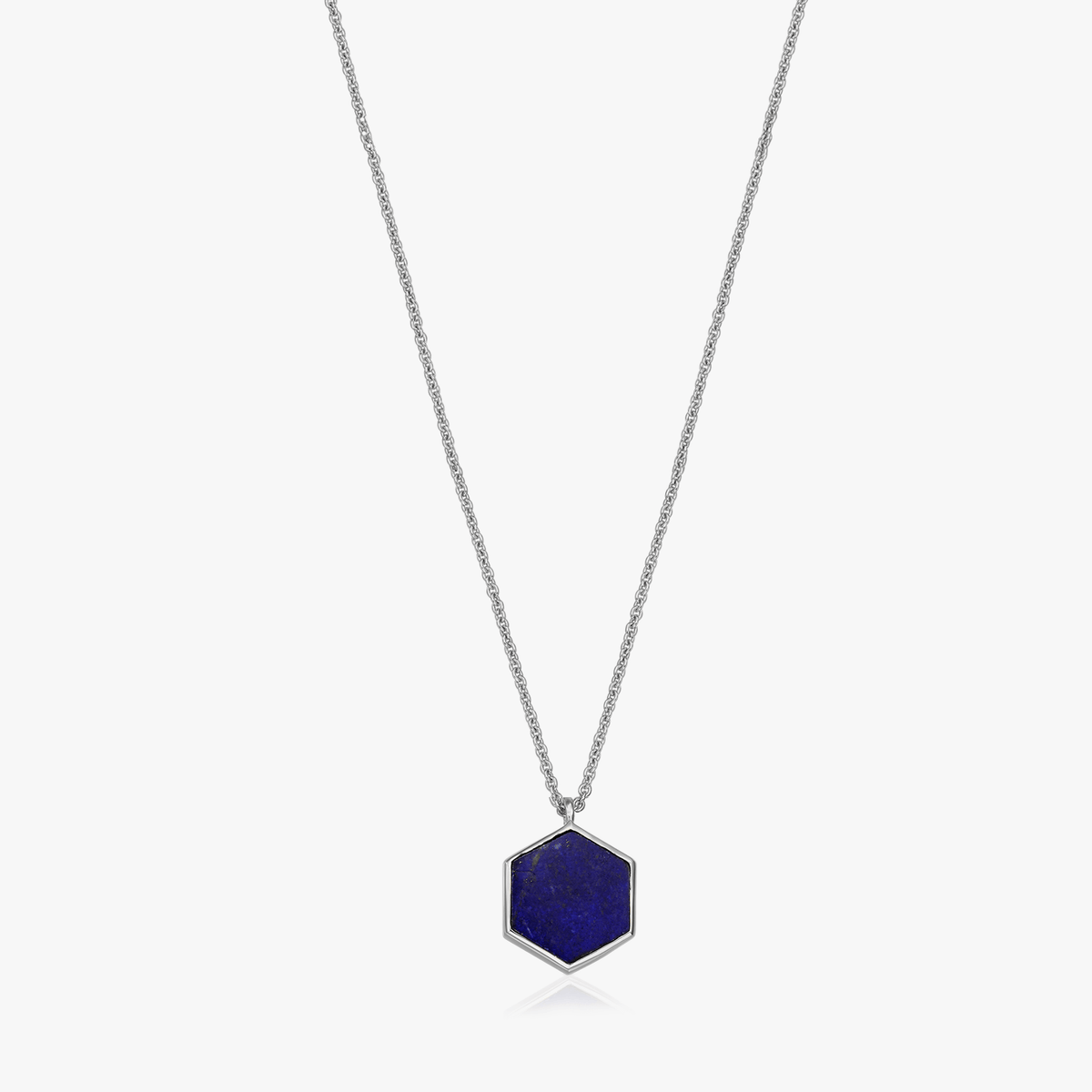 Charlotte ezüst nyaklánc - Lapis Lazuli - Indira