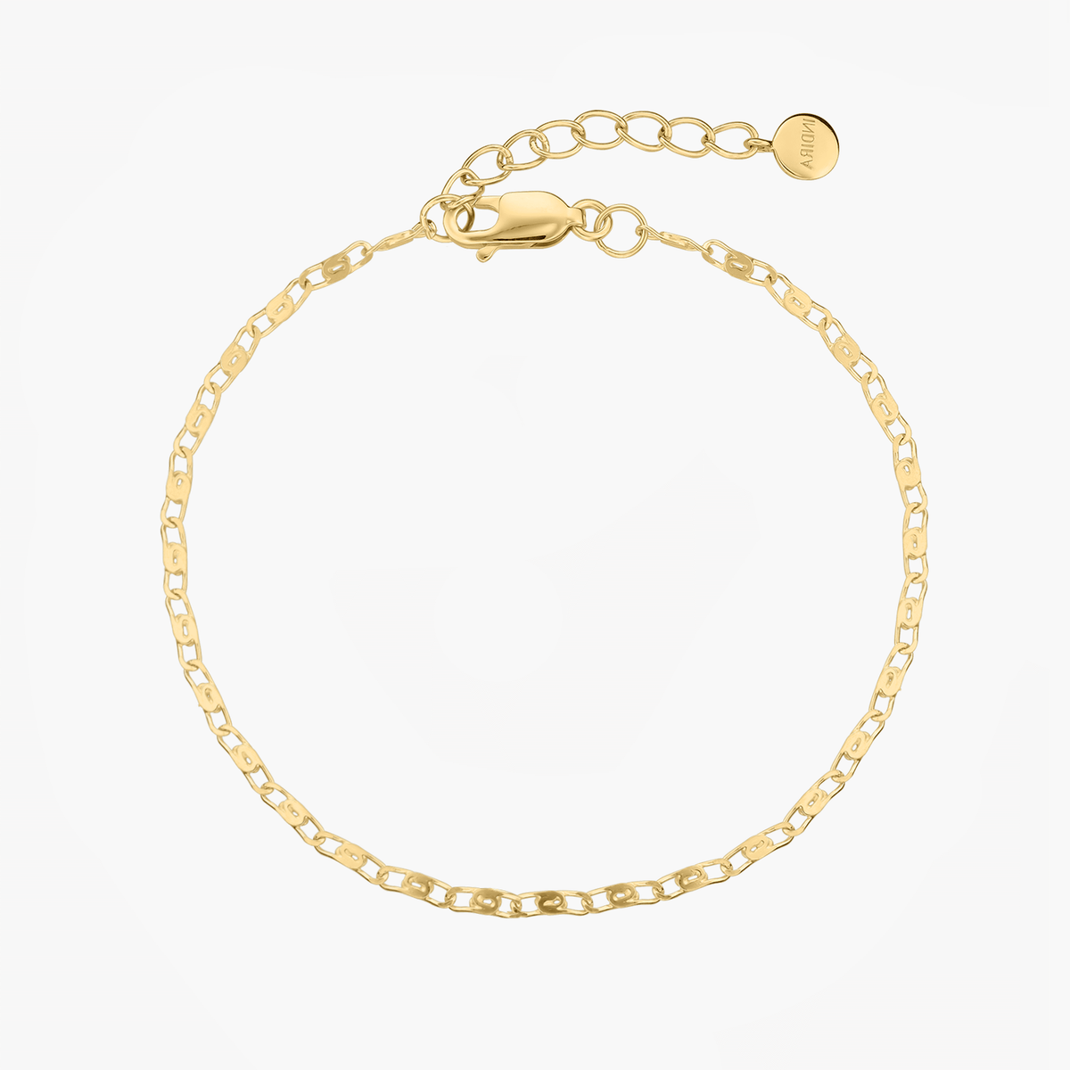 Ezüst Golden Anchor karkötő - Indira