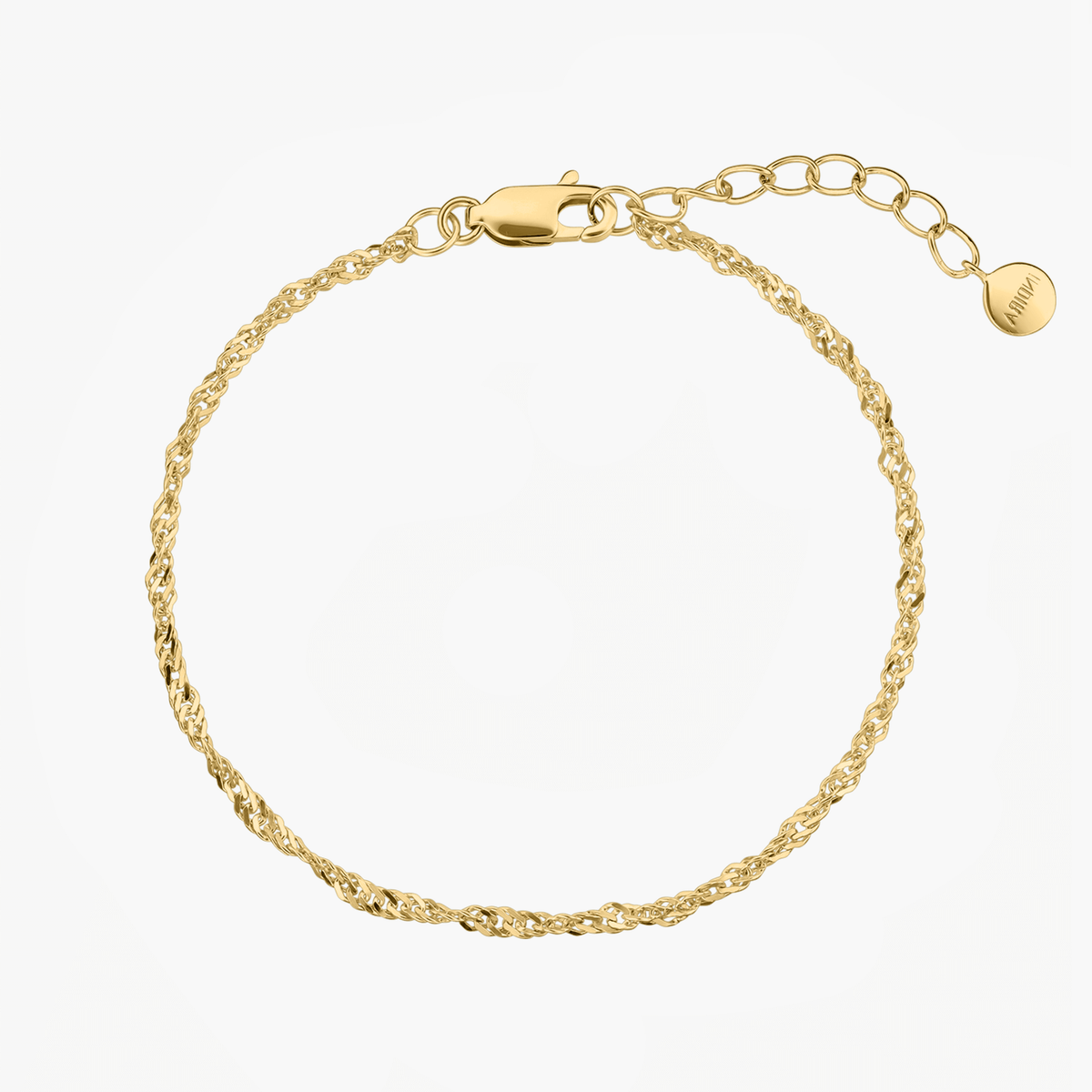 Golden Singapore ezüst karkötő - Indira