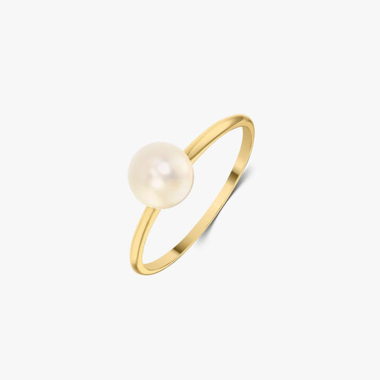 Pearl Elegance arany gyűrű - Indira
