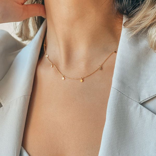 Golden Allegra ezüst nyaklánc - Indira
