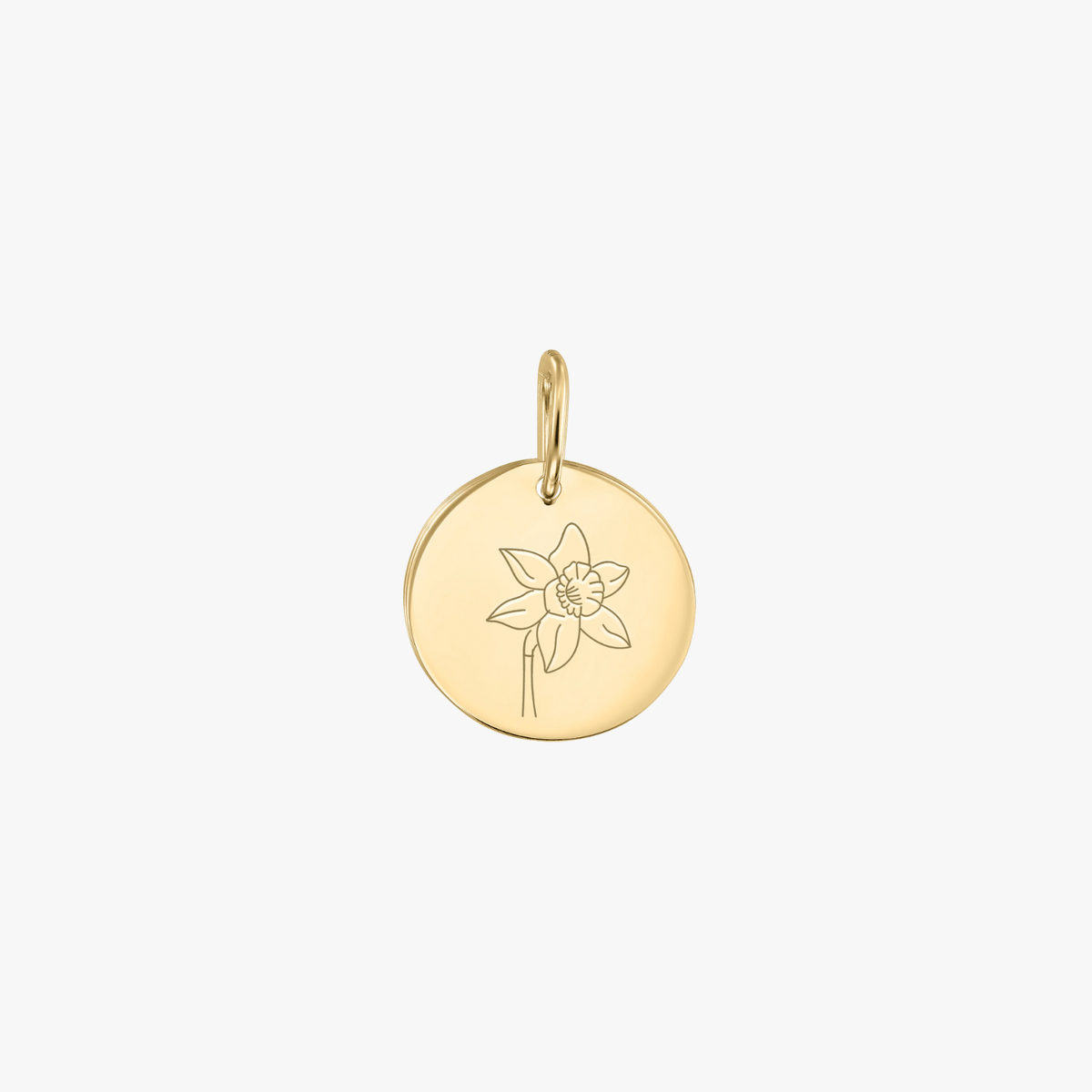 Arany medál Birth Flower - Márciusi Nárcisz - Indira